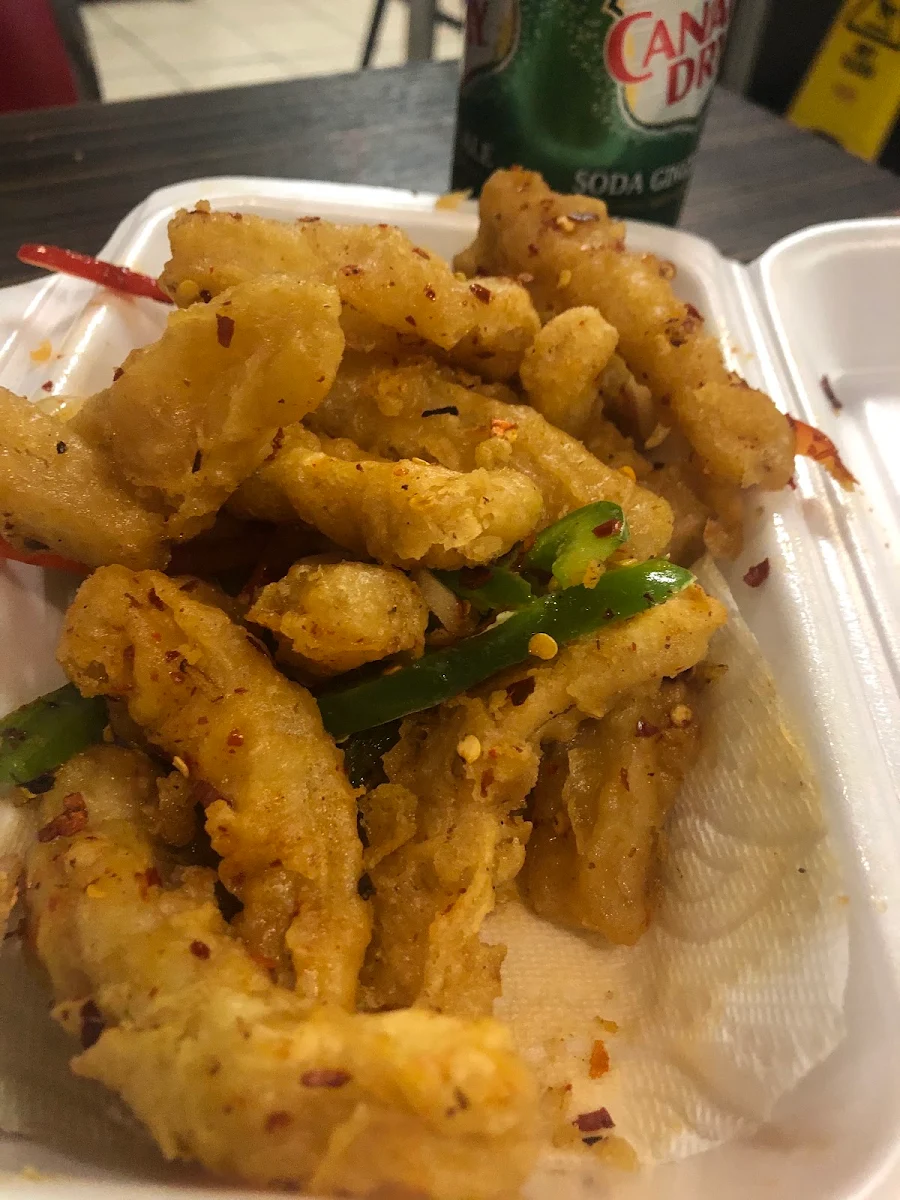 Salt & Pepper Squid, Golden West Restaurant