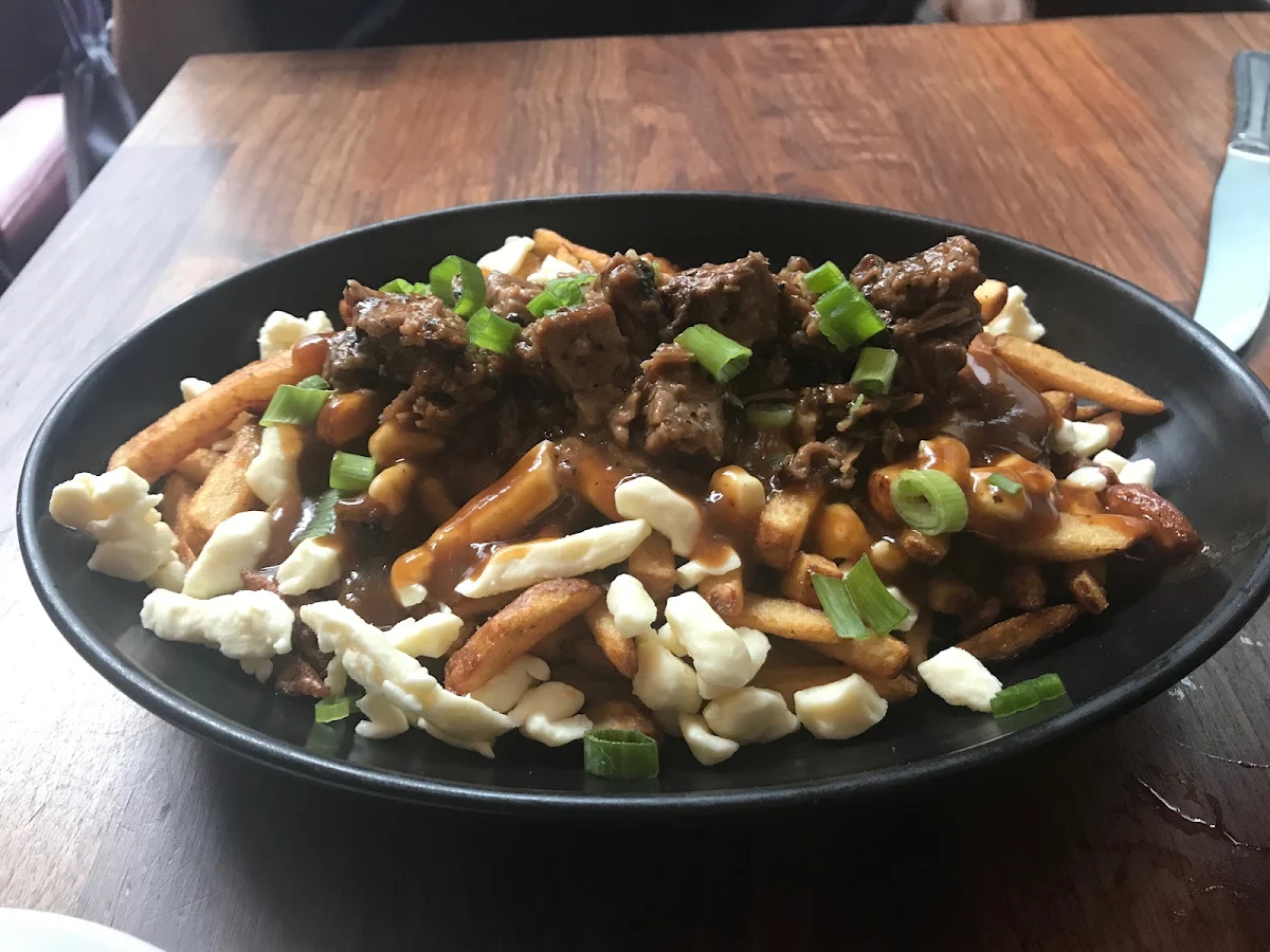 Poutine with Beef Brisket