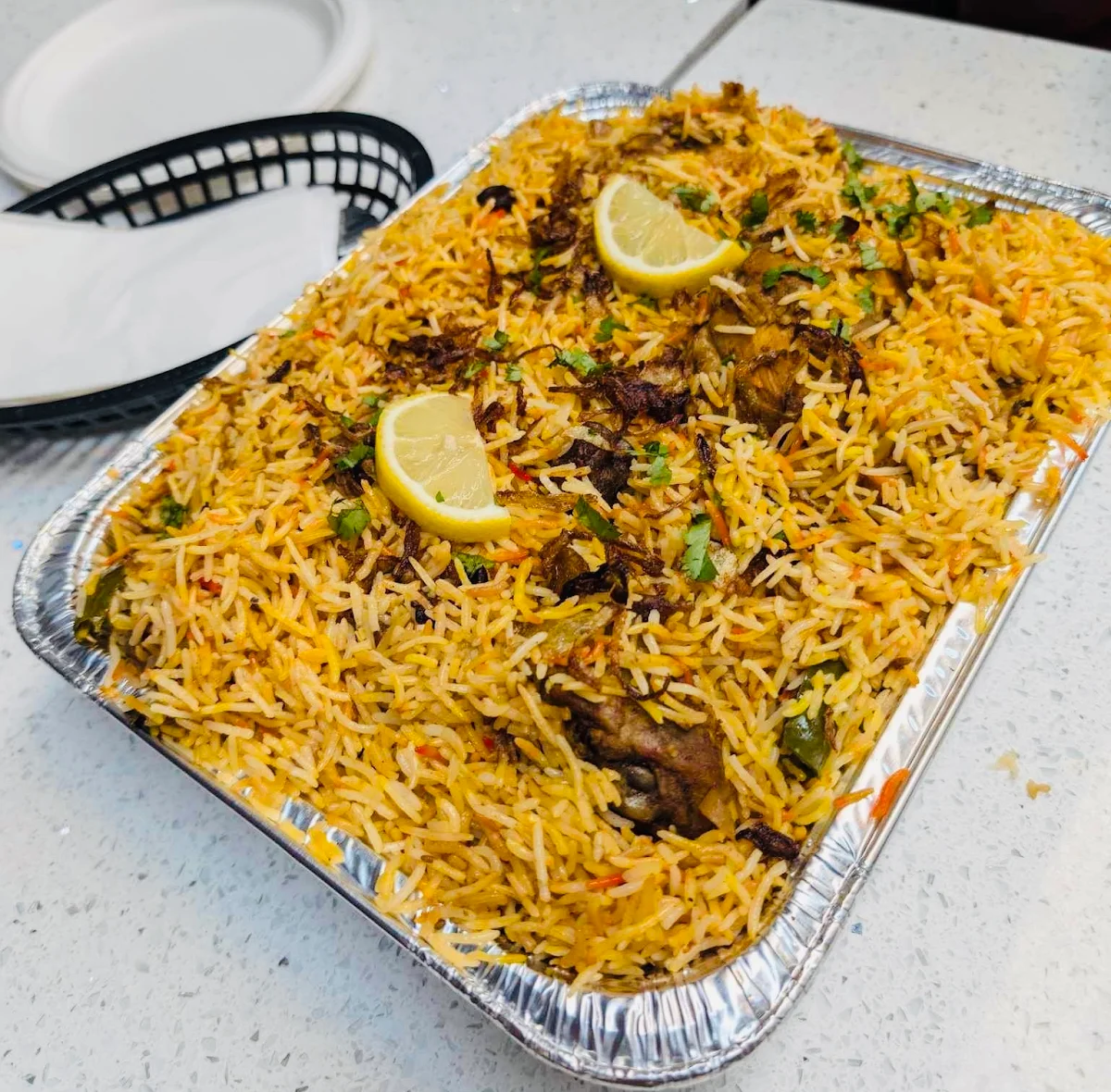 Lamb Biryani with Bone