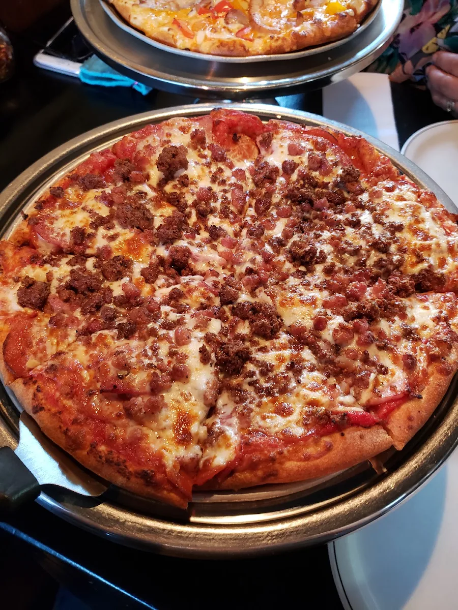 Pep Bacon Mushroom Pizza