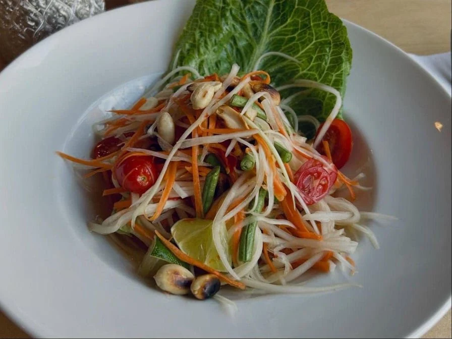 Sa 1 Salade de Papaye Verte Green Papaya Salad
