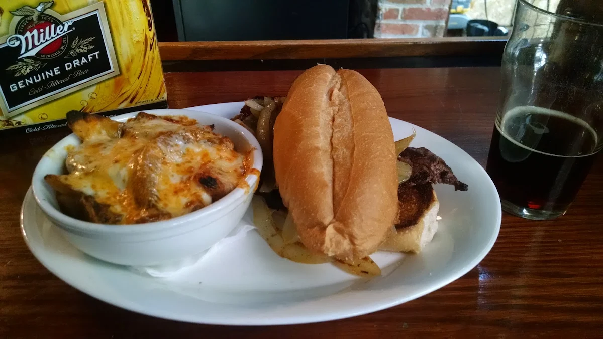 Steak Sandwich with Poutine