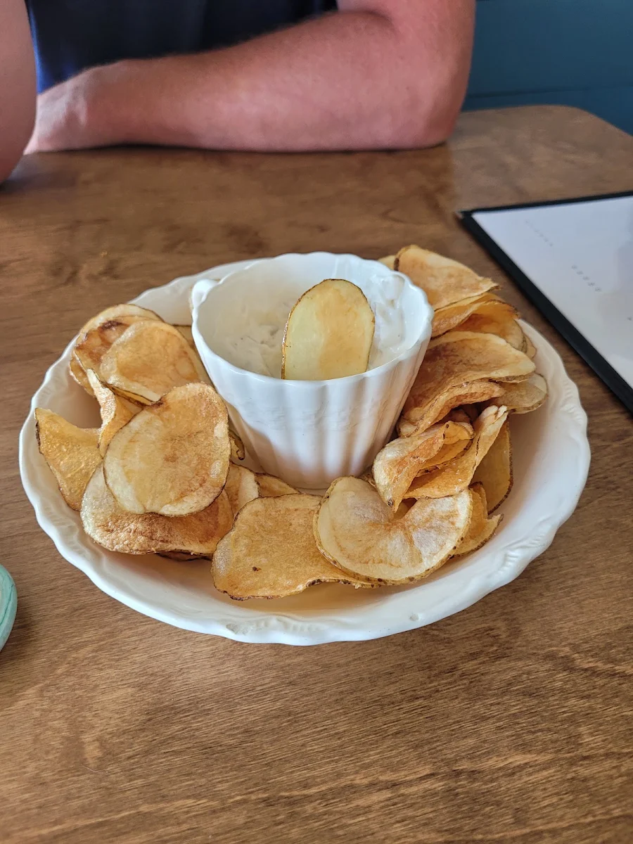Caramelized Onion Dip House Made Chips
