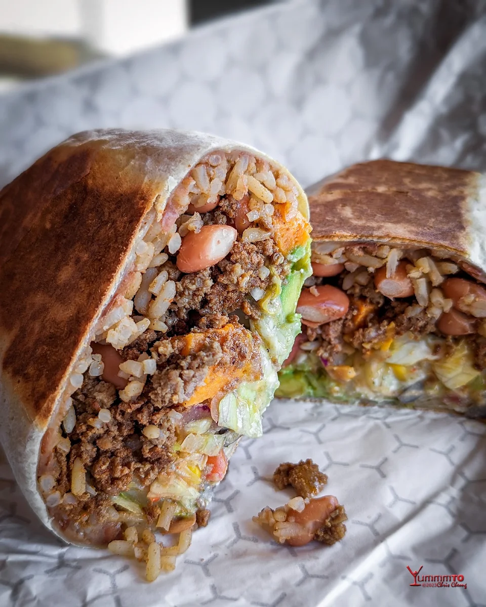 Beef and Chorizo Burrito