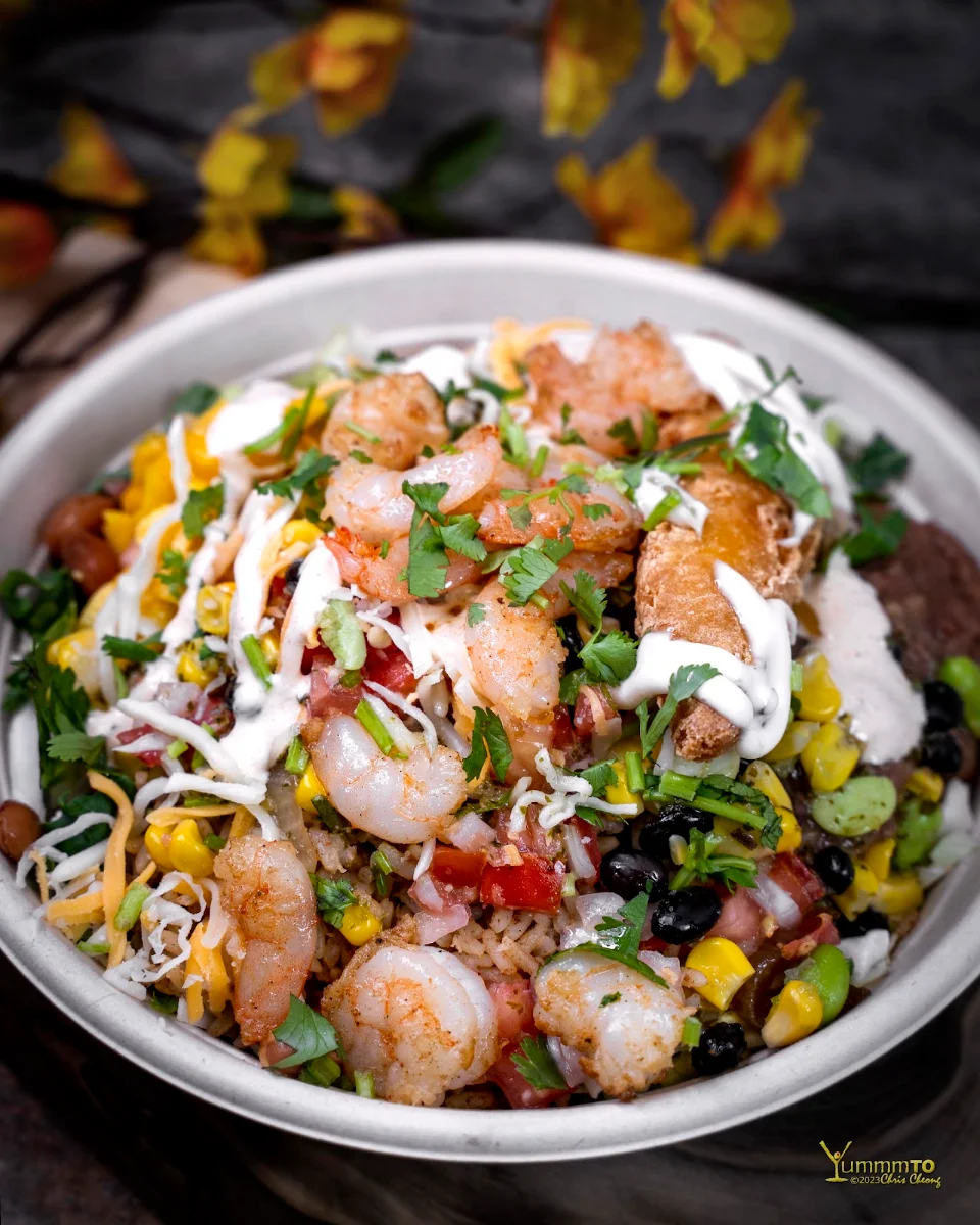 Seafood Burrito Bowl