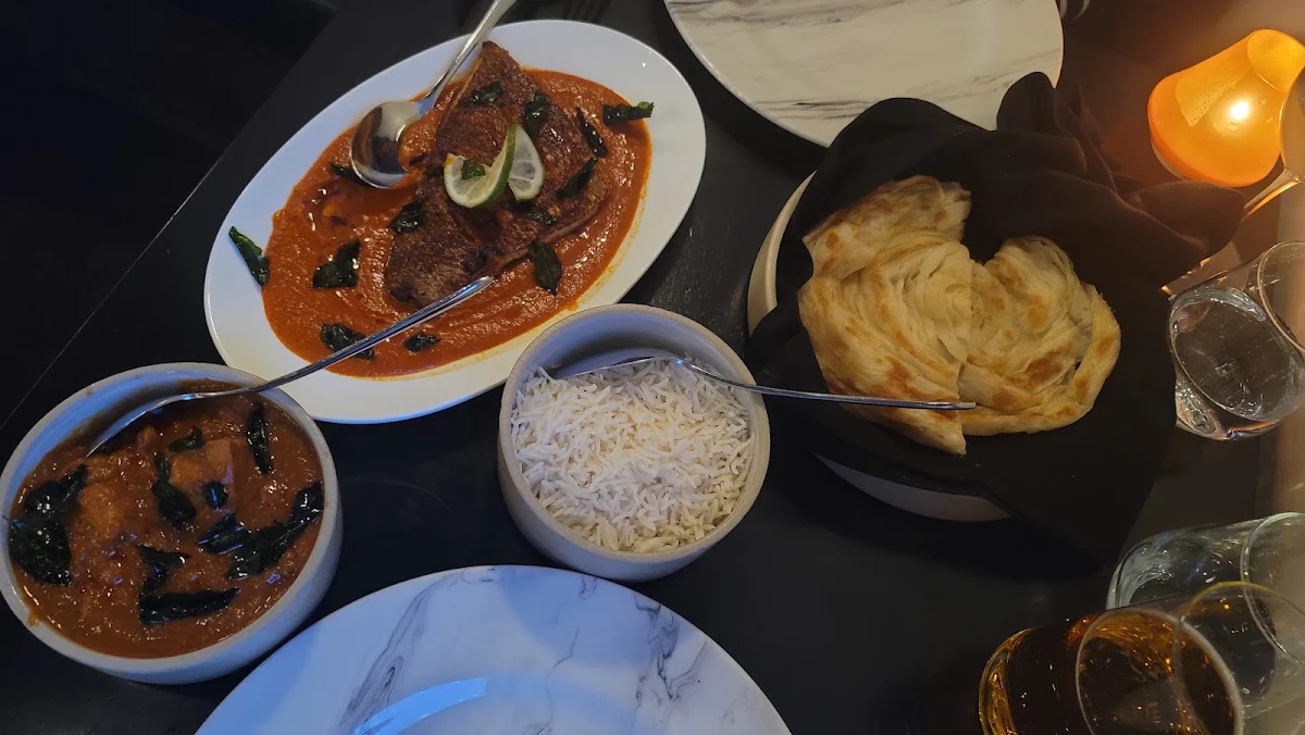 Quilon Chicken Marsala Seared Red Snapper Basmati Rice Kerala Parotta