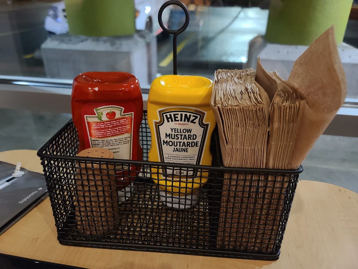 Ketchup and Mayonnaise on Every Table