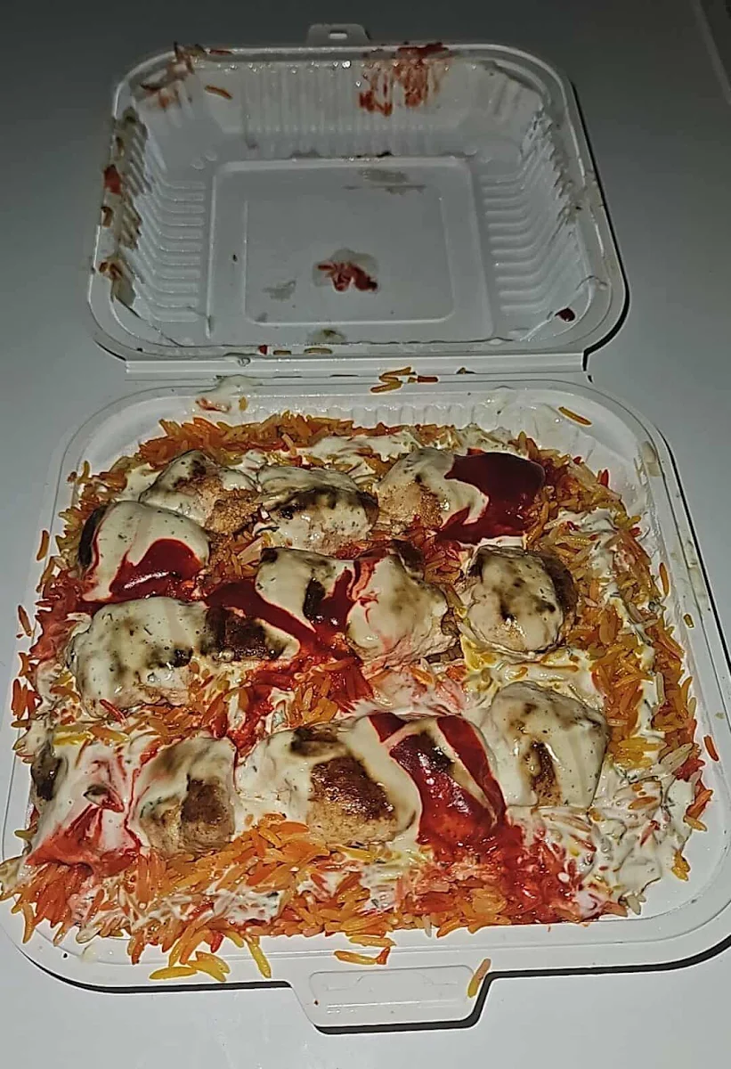 Large Chicken Tikka on Rice
