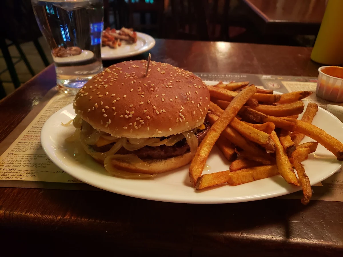 Mushroom and Swiss Cheese with Sauteed Onions