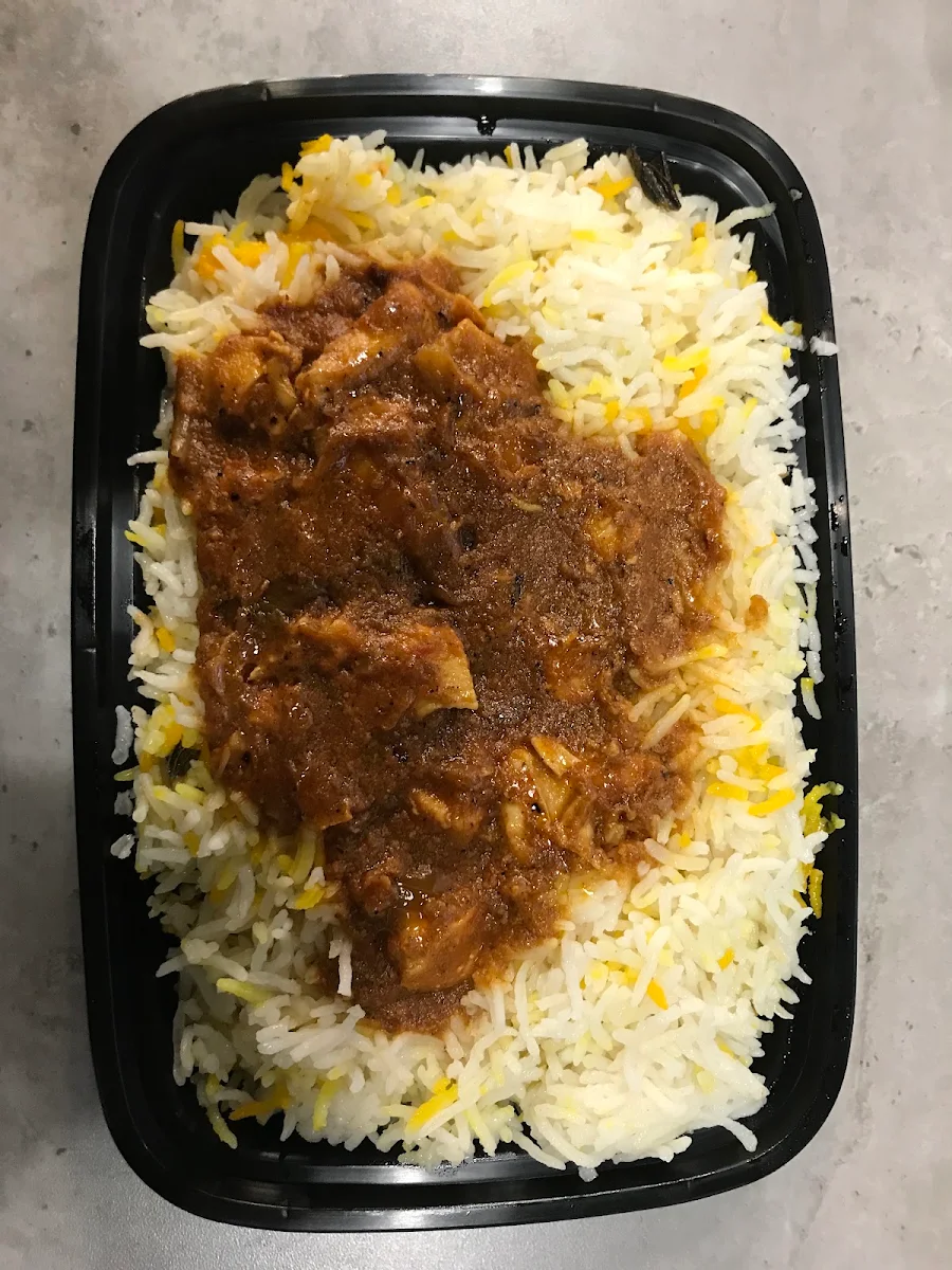 Combo 2 Rice Lamb Curry Drink