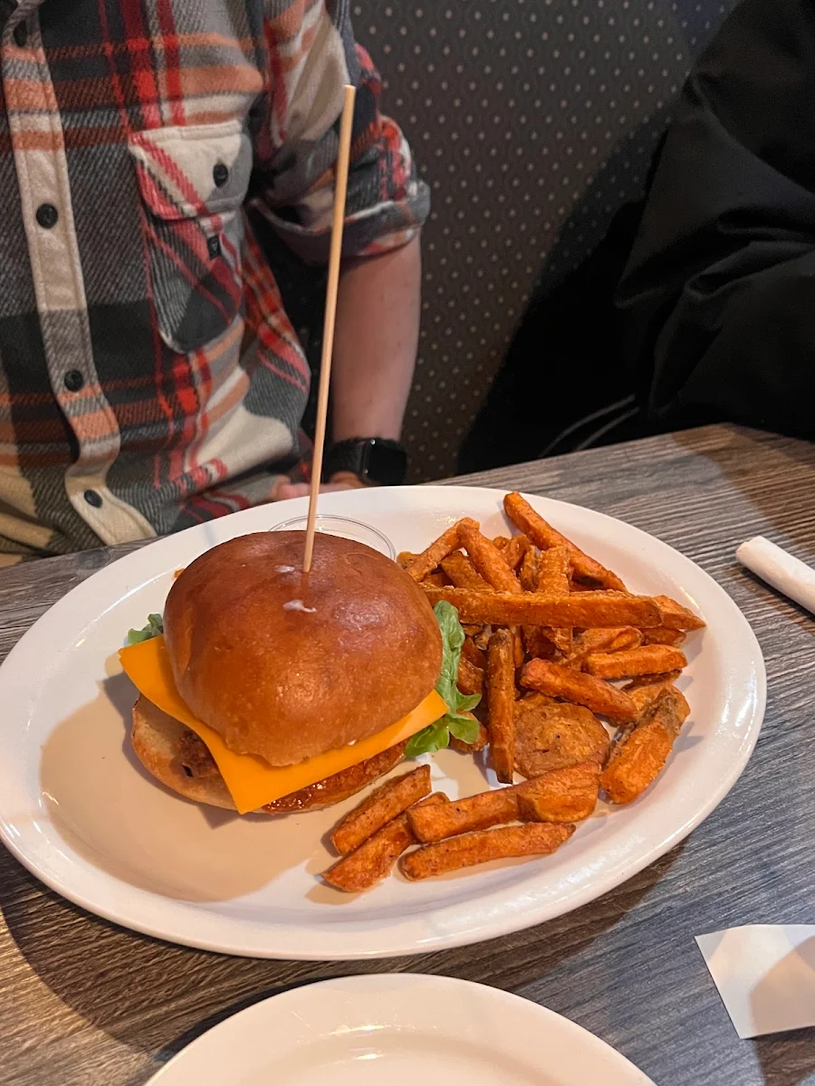 Chicken Burger with Cheese