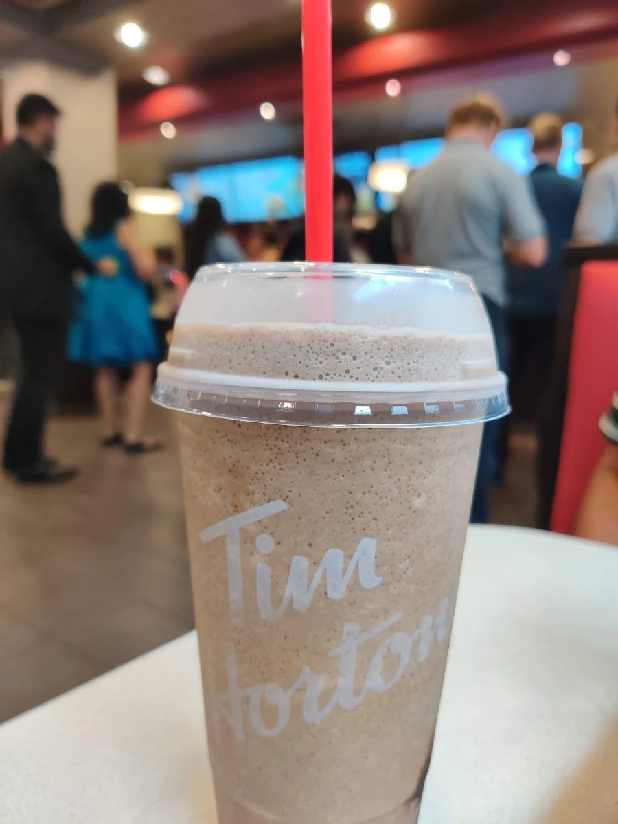 Iced Coffee with Maple Syrup
