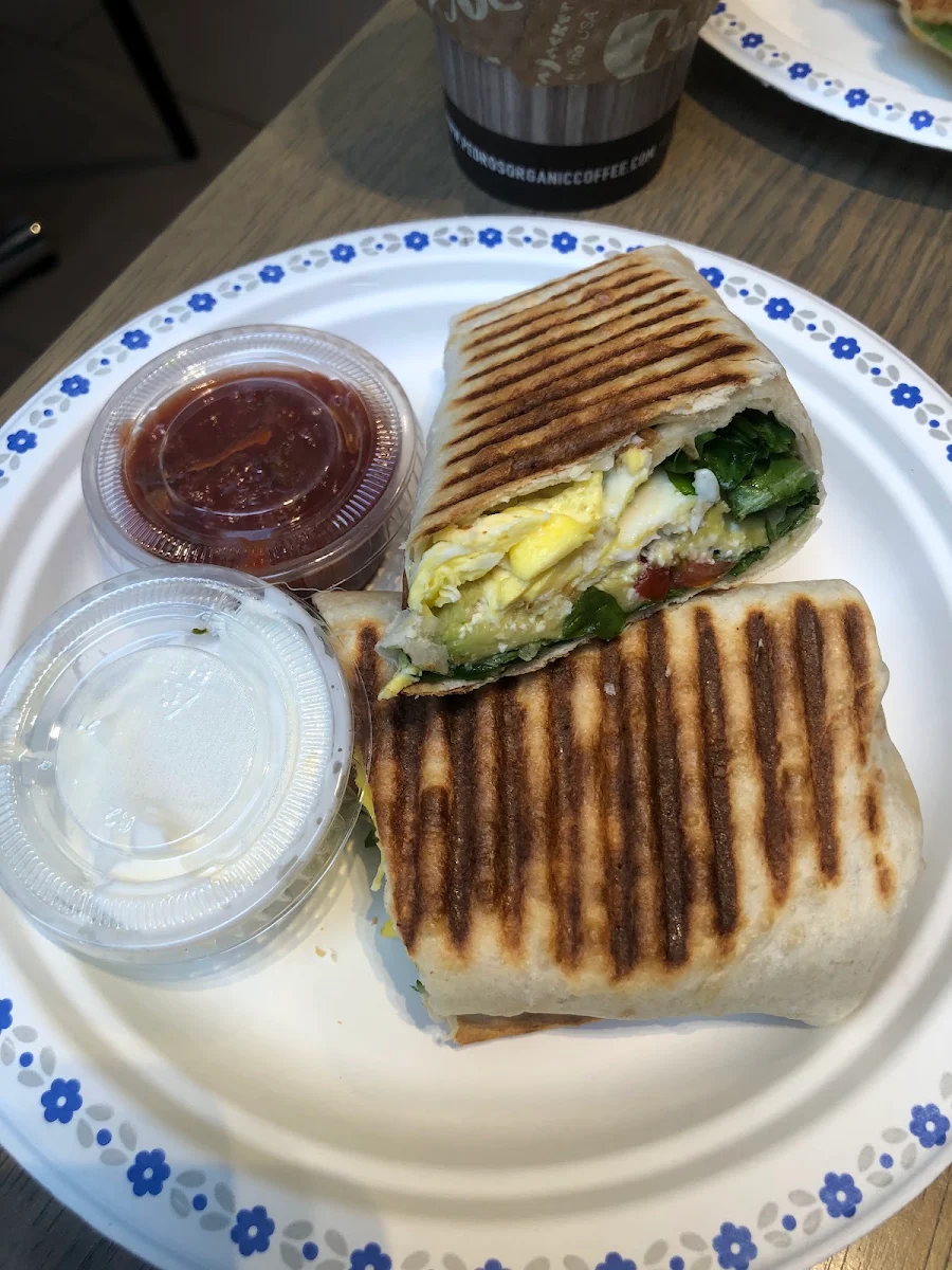 Omelette Wrap with Avocado