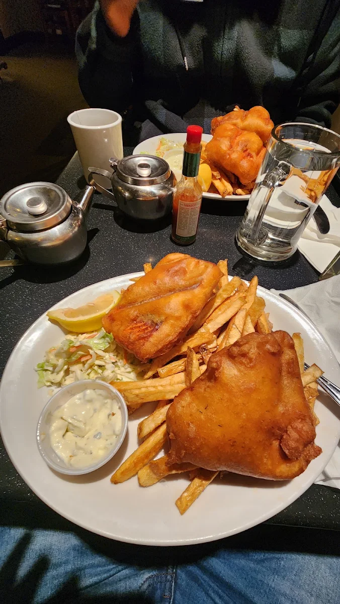 Salmon Fish and Chips