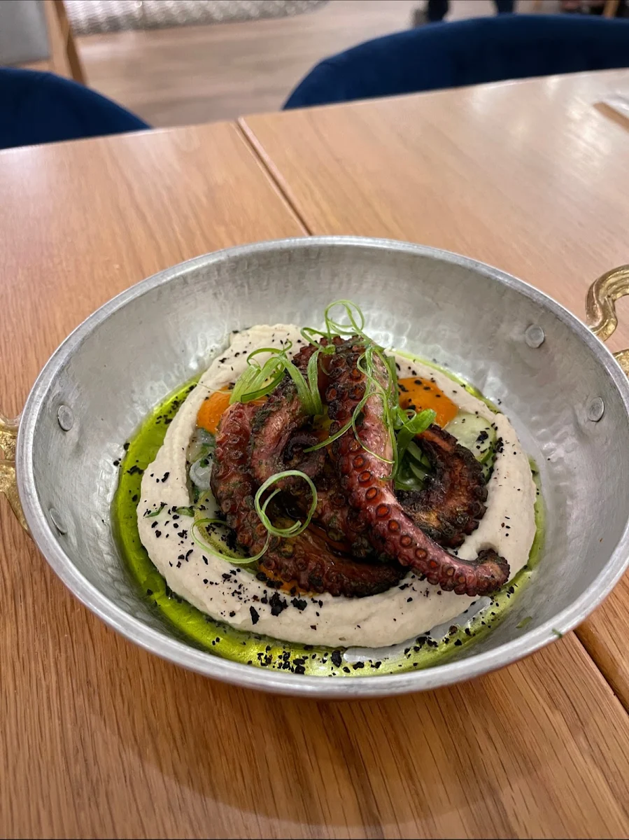 Charcoal Grilled Octopus