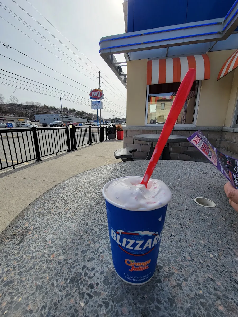 Cotton Candy Blizzard Treat