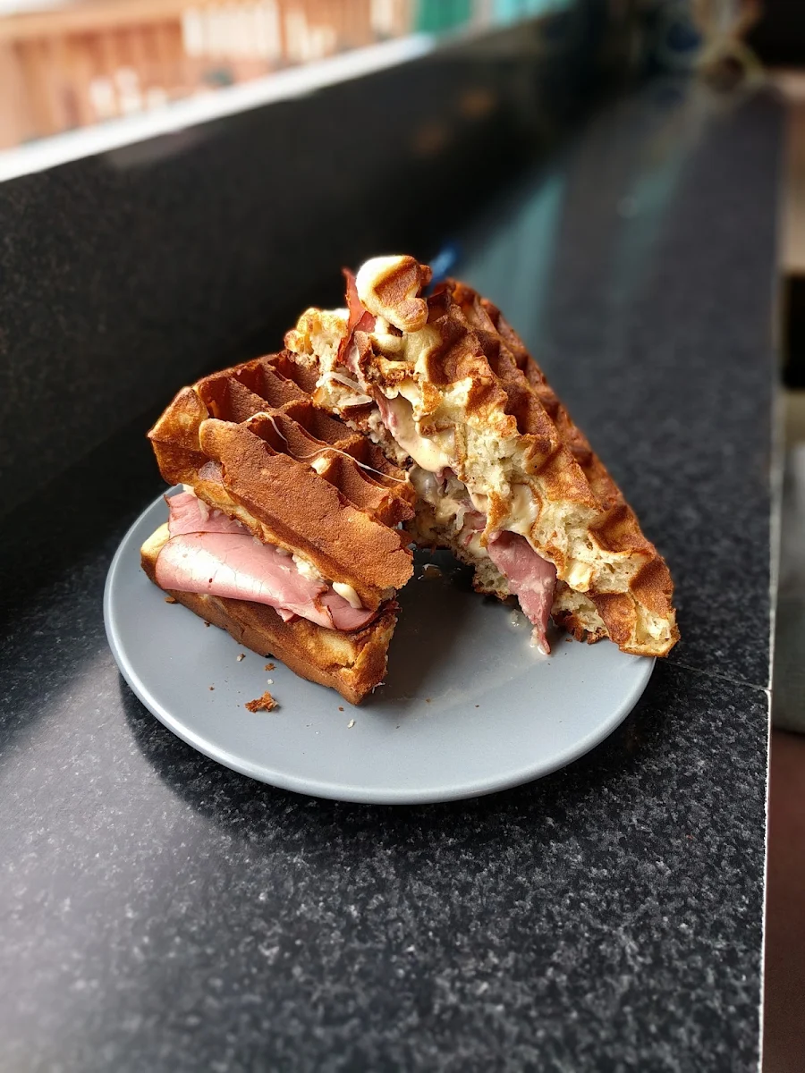 Cheese Waffle Sandwich