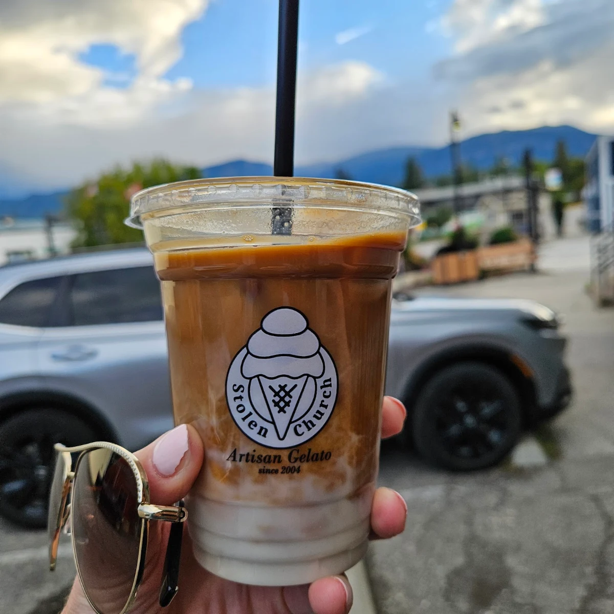 Iced Almond Milk Latte