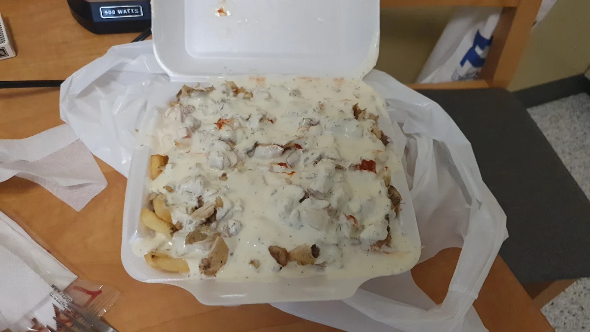 Chicken Shwarma with Fries