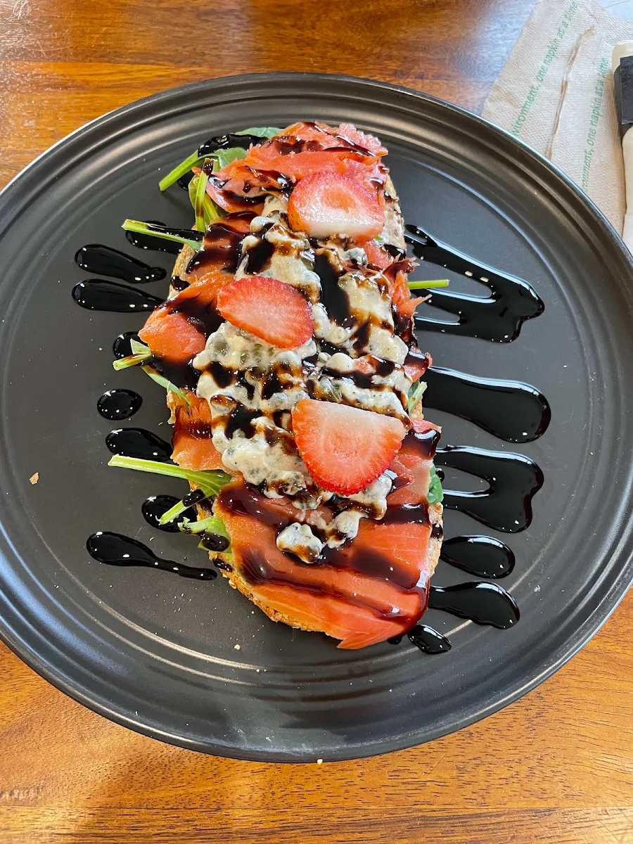 Open Face Smoked Salmon