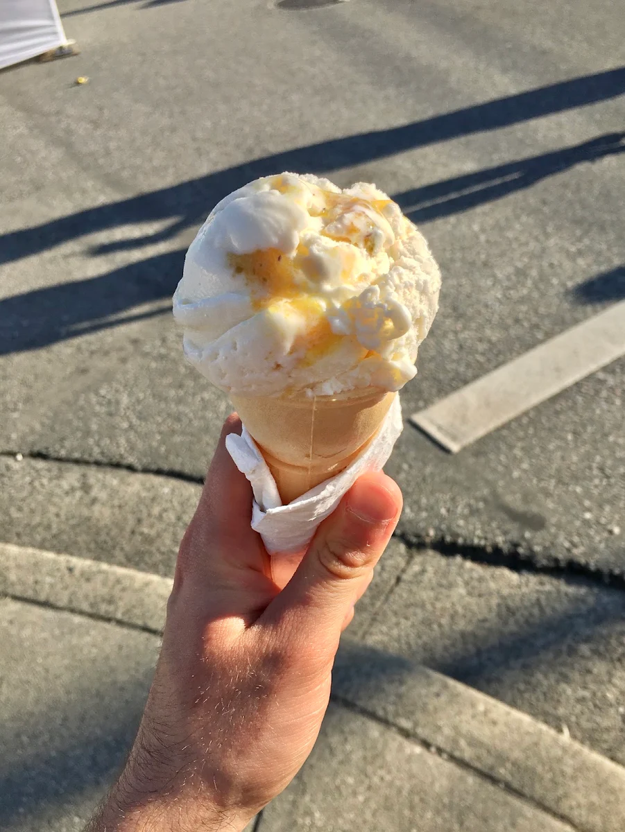 Ricotta and Pistachio Gelato