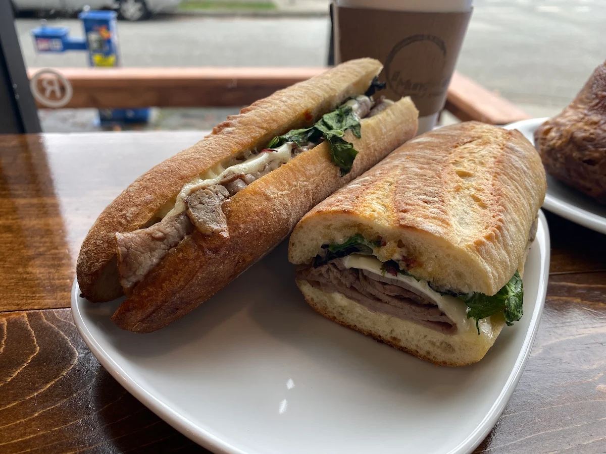 Roast Beef with Swiss Sandwich