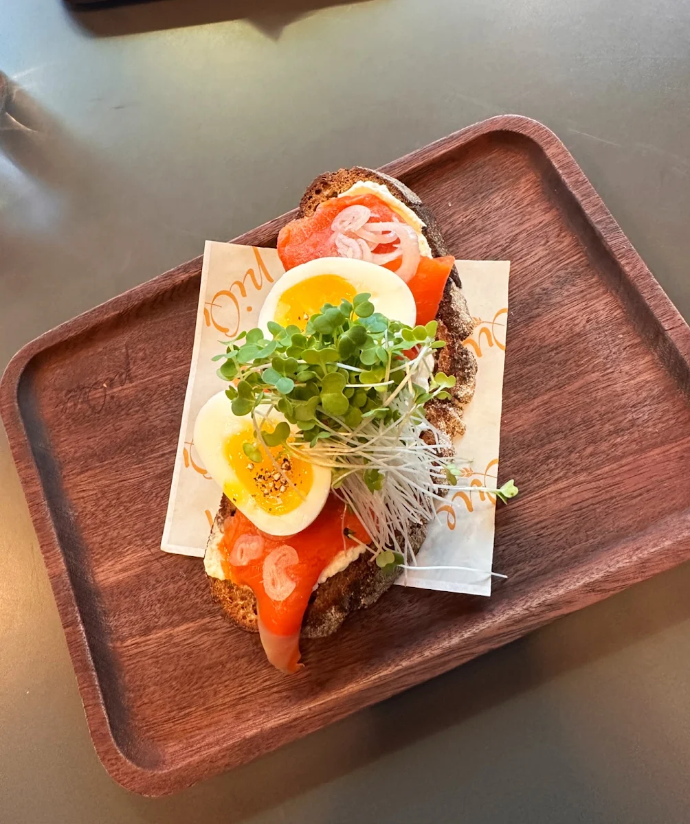 Smoked Salmon Tartine