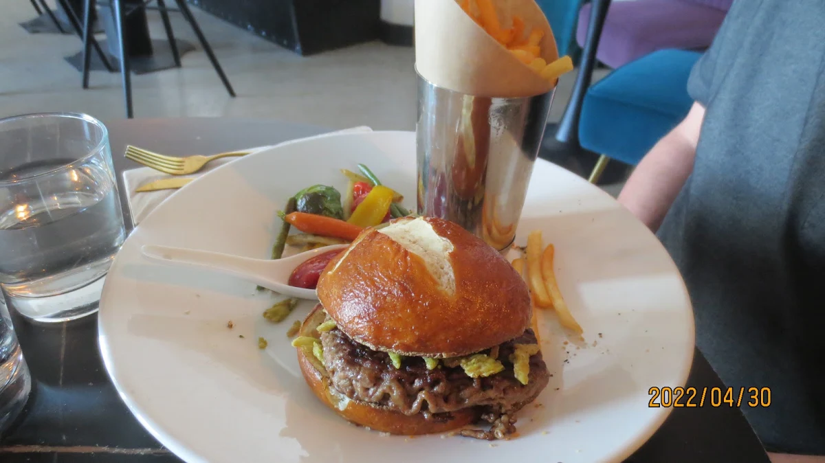 Burger and Fries