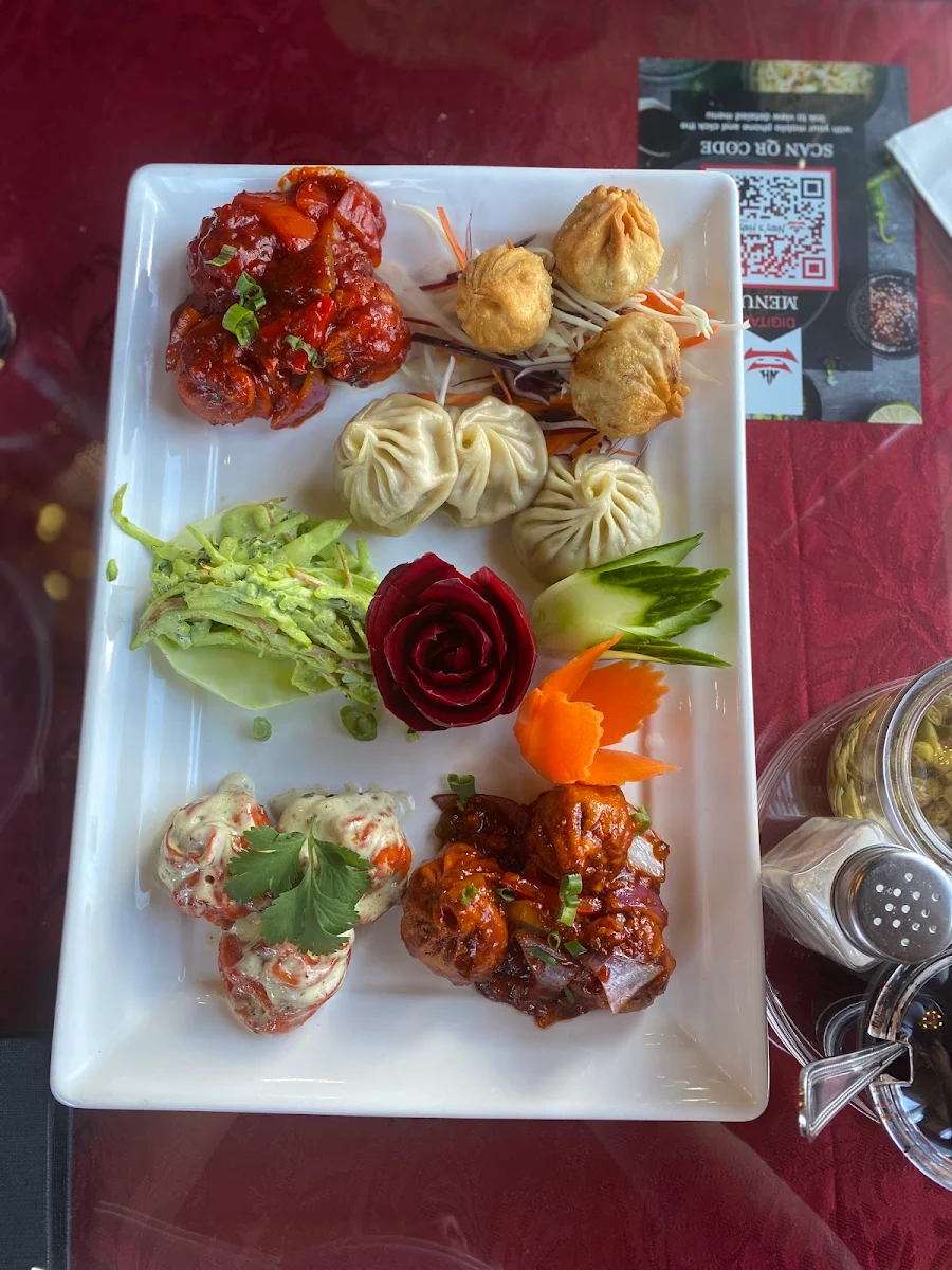 Veg Momo Platter