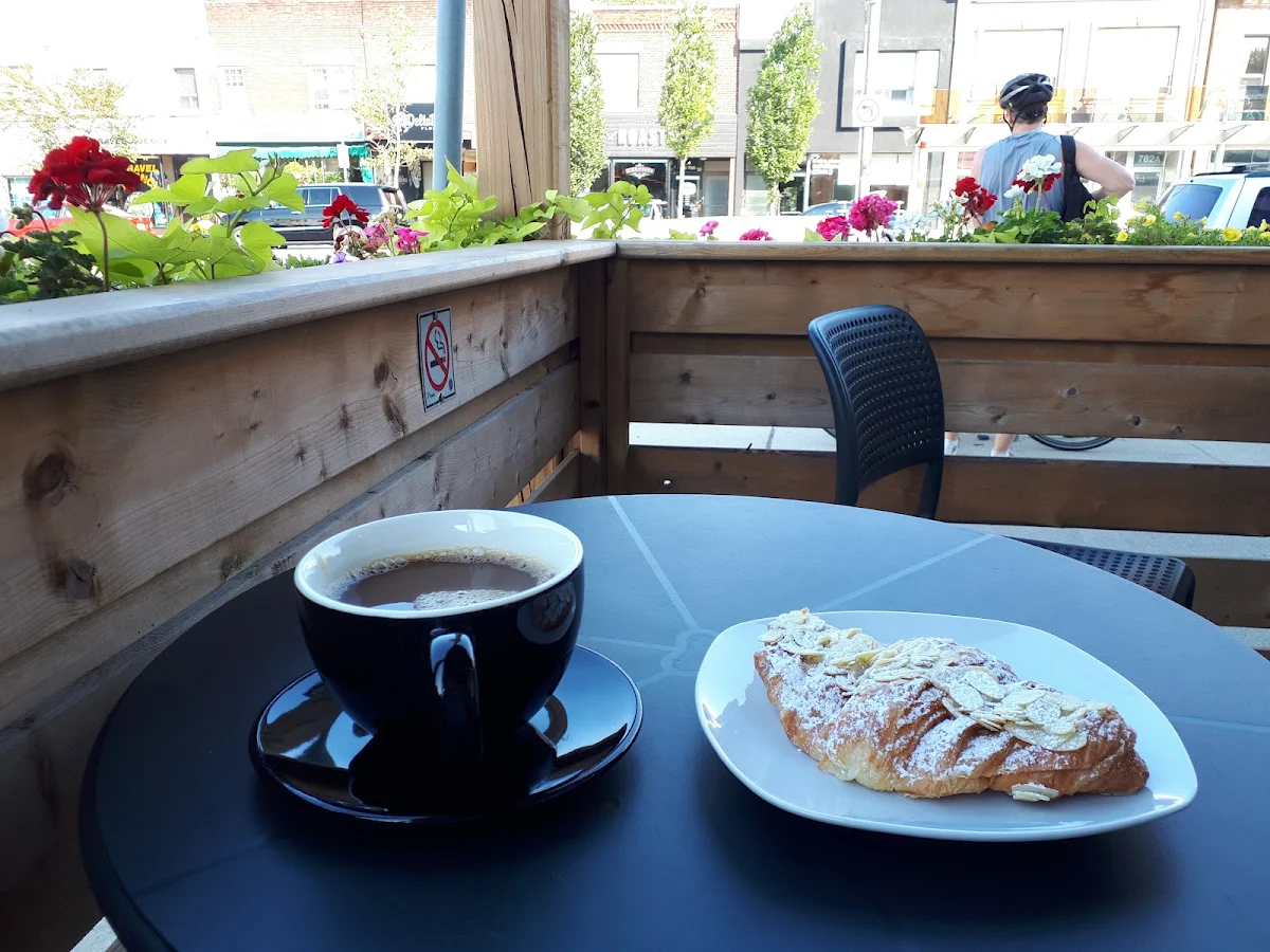 Coffee and Almond Croissant