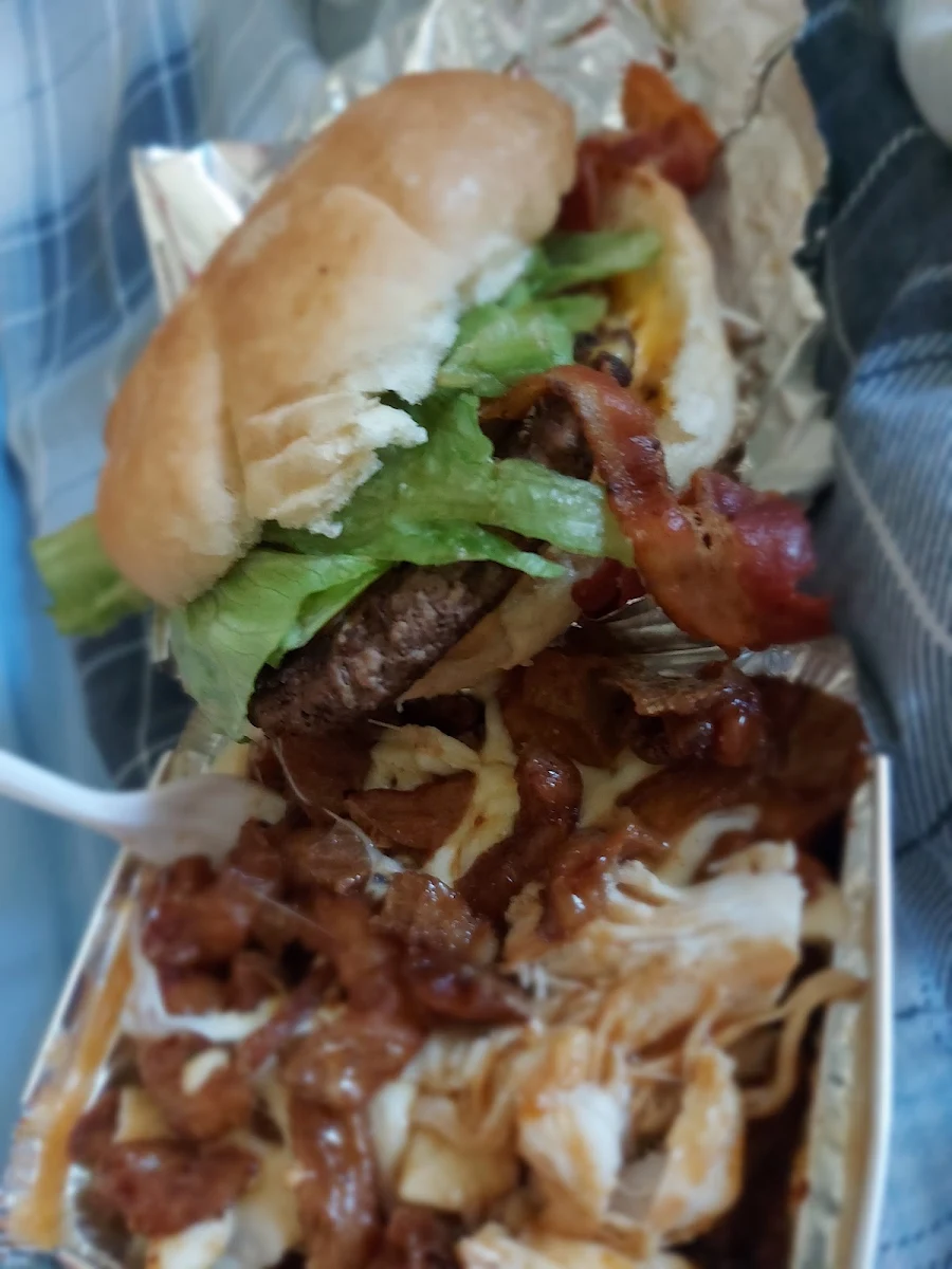 BBQ Chicken Poutine