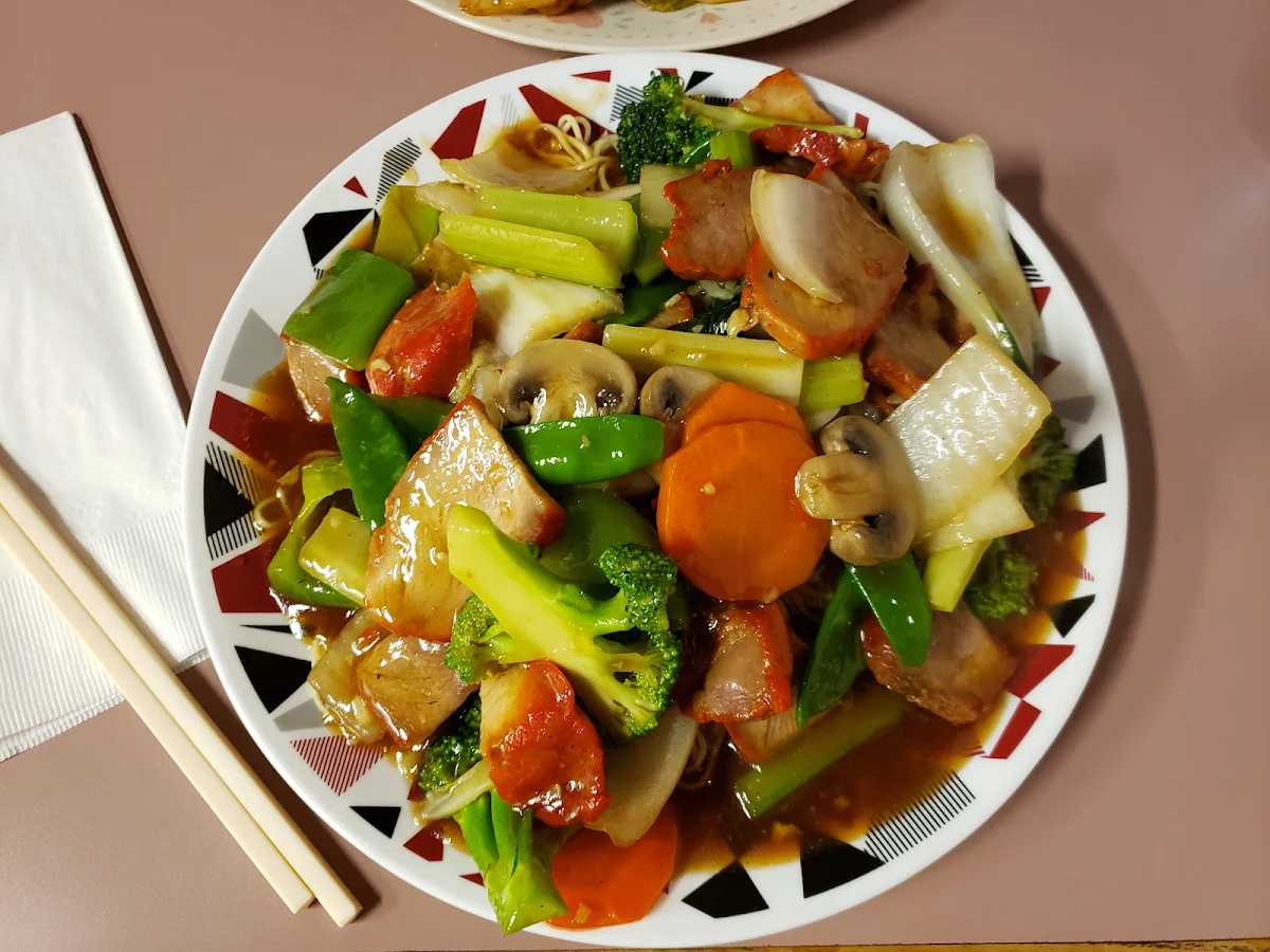 BBQ Pork Chow Mein