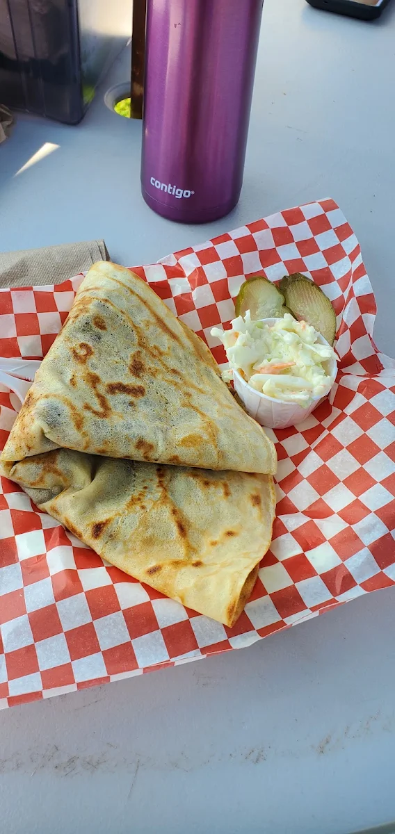 Philly Cheese Steak Crepe