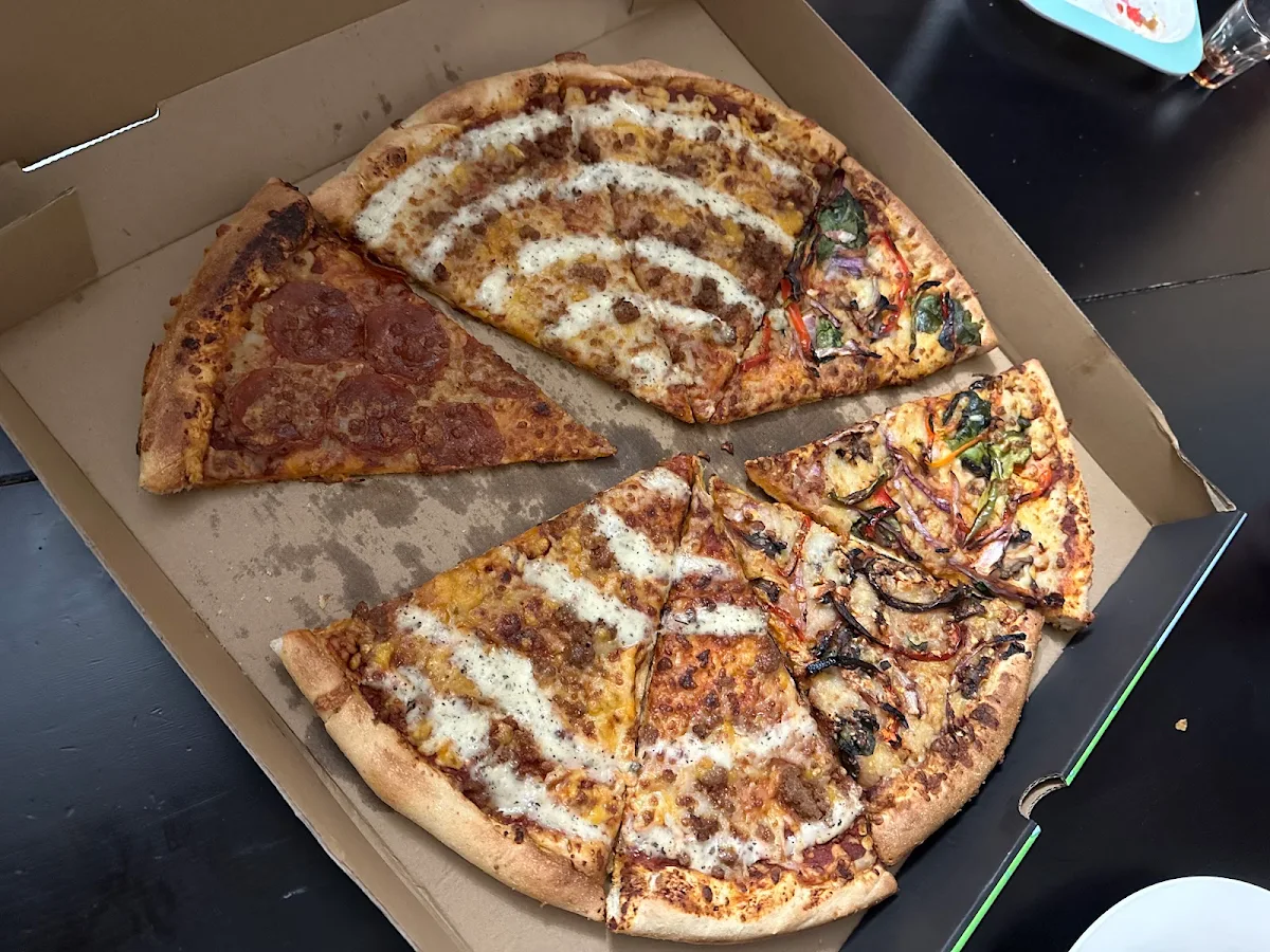 Assorted Pizza Slices