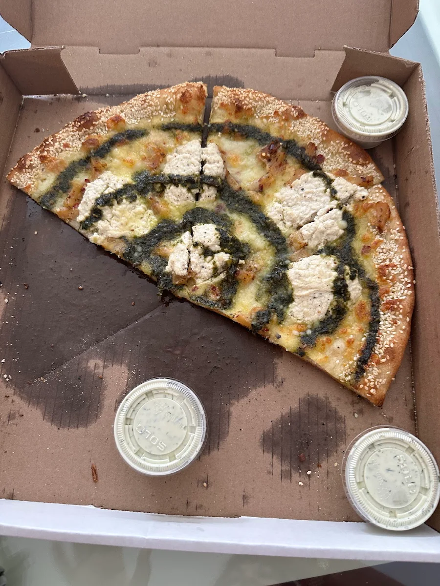 White Sauce Pizza