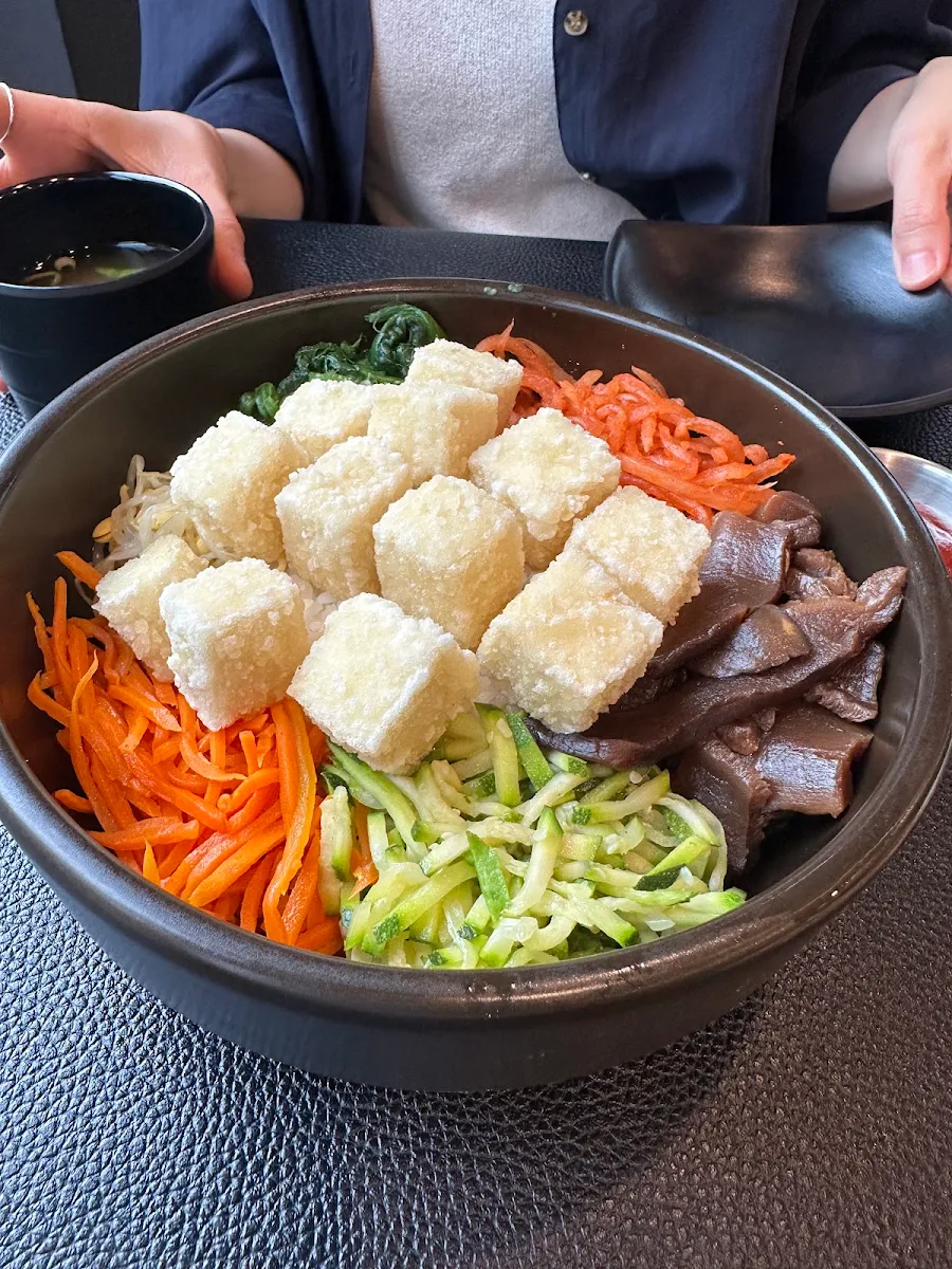 Bibimbap Au Tofu Tofu Bibimbap