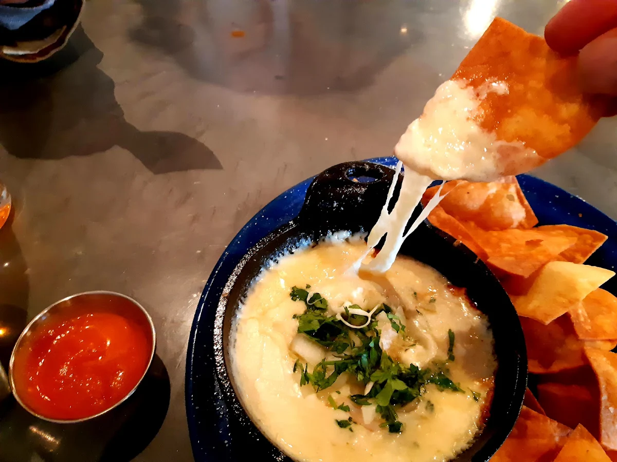 The Queso Fundido Was on Point You Can Also Ask to Add Chorizo to It