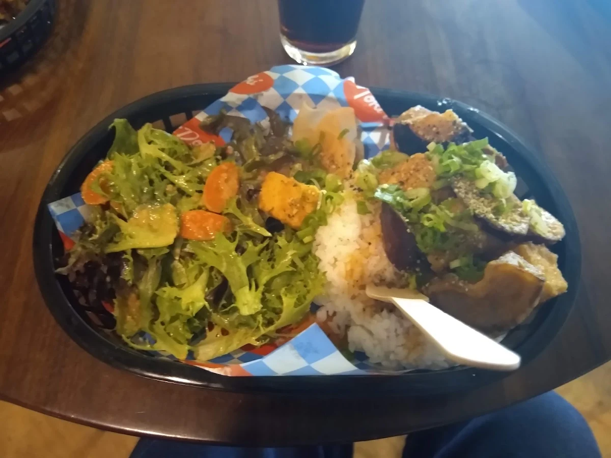Eggplant and Tofu Teriyaki