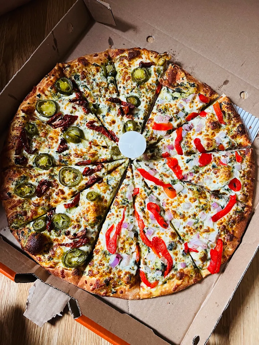 Mediterranean Vegetarian Pizza