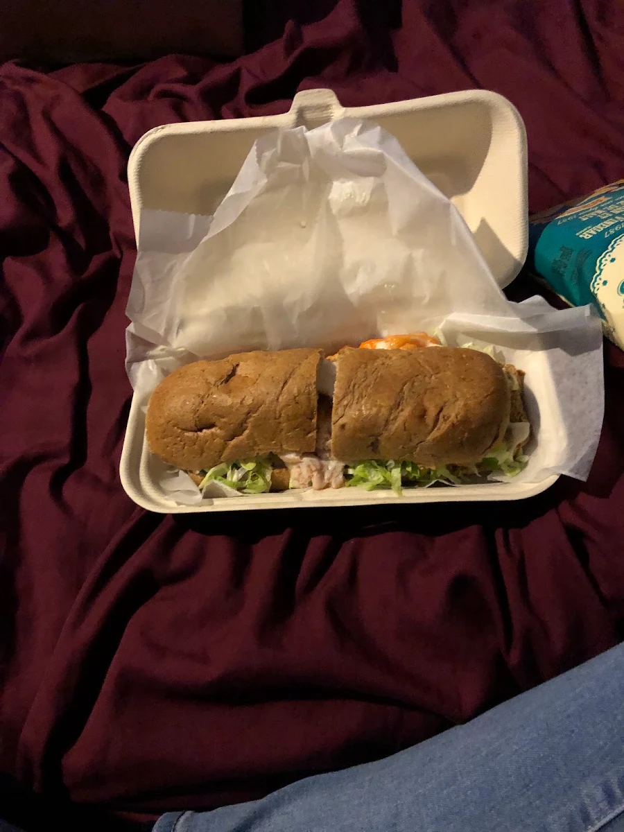 Turkey Bacon Ranch Submarine Sandwich