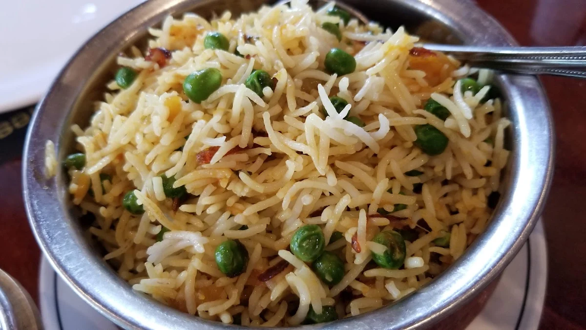 Matar Pulao Rice