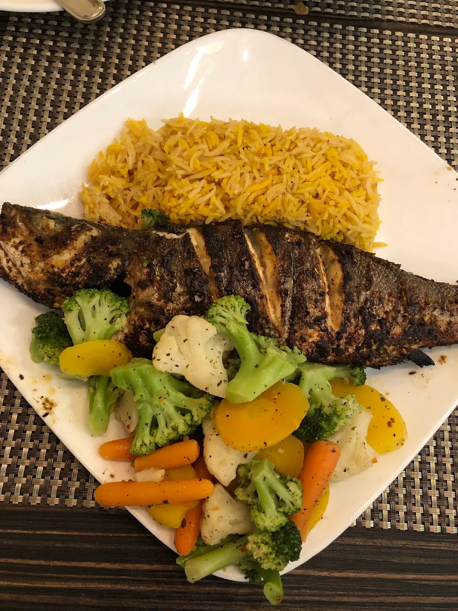 Grilled Sea Bass