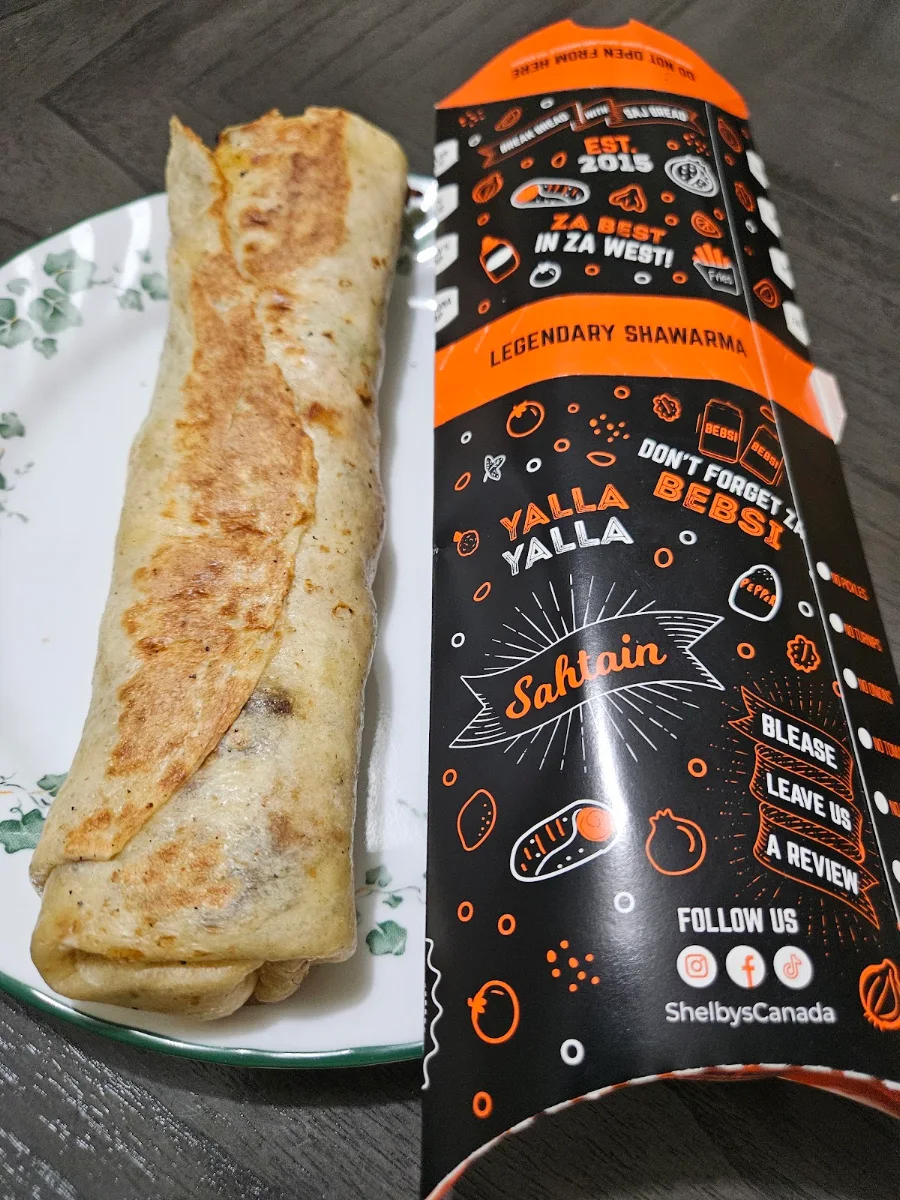 Legendary Beef and Lamb Shawarma Wrap