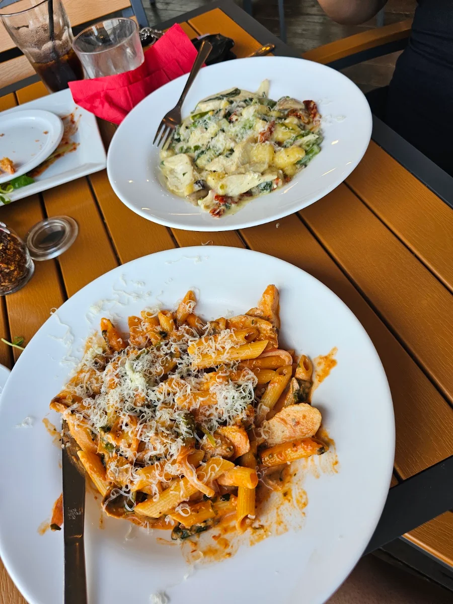 Chicken Mushroom Penne in Rose