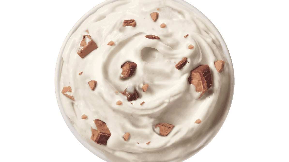 Turtles with Pecans Blizzard Treat