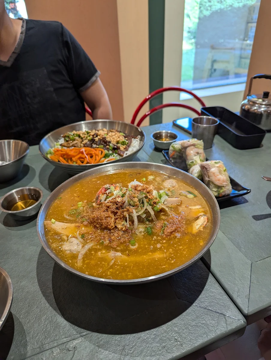 Crab and Pork Tapioca Noodle Soup