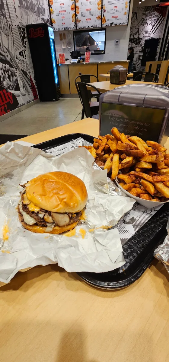 Swiss Mushroom Burger