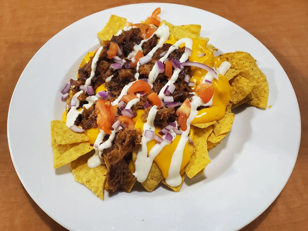 Personal Pulled Pork Nachos