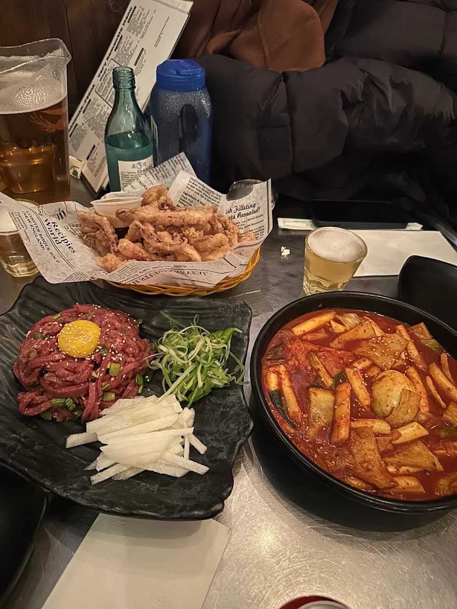Spicy Beef Tripe Hot Corn Cheese