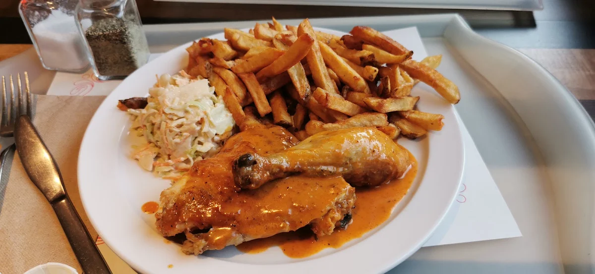 Assiette Cuisse De Poulet